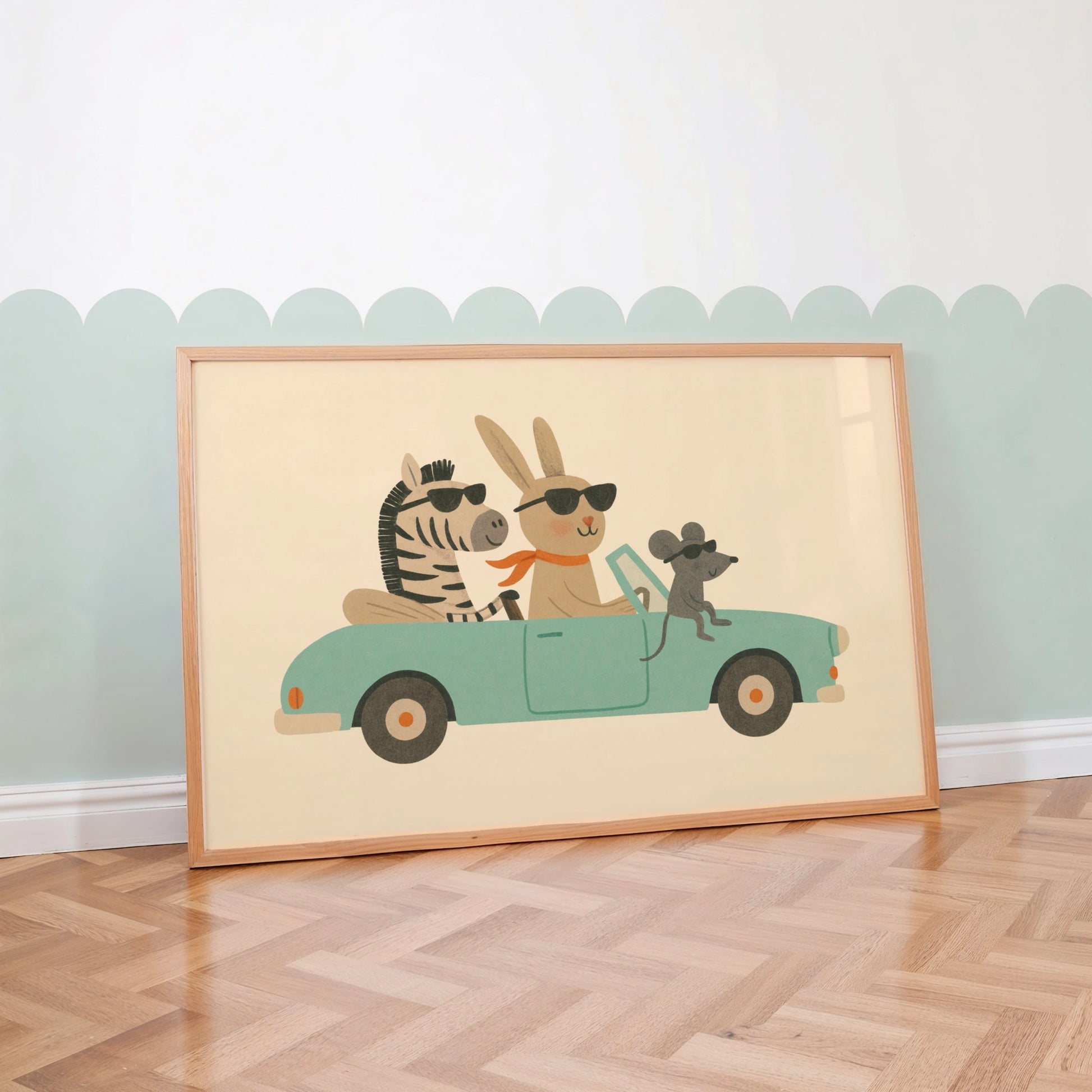 Illustrazione di animali carini