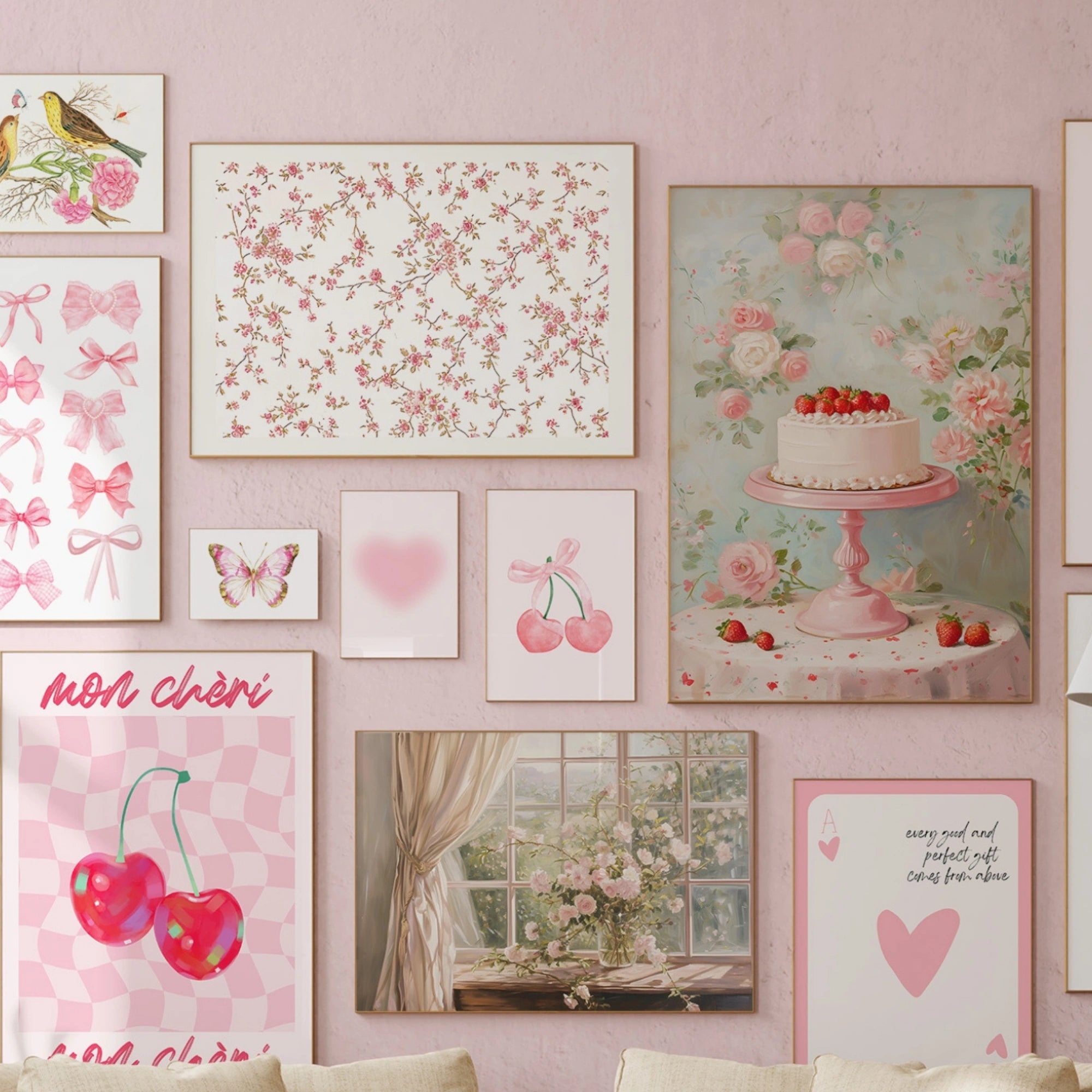 Coquette Decor, over 200 prints