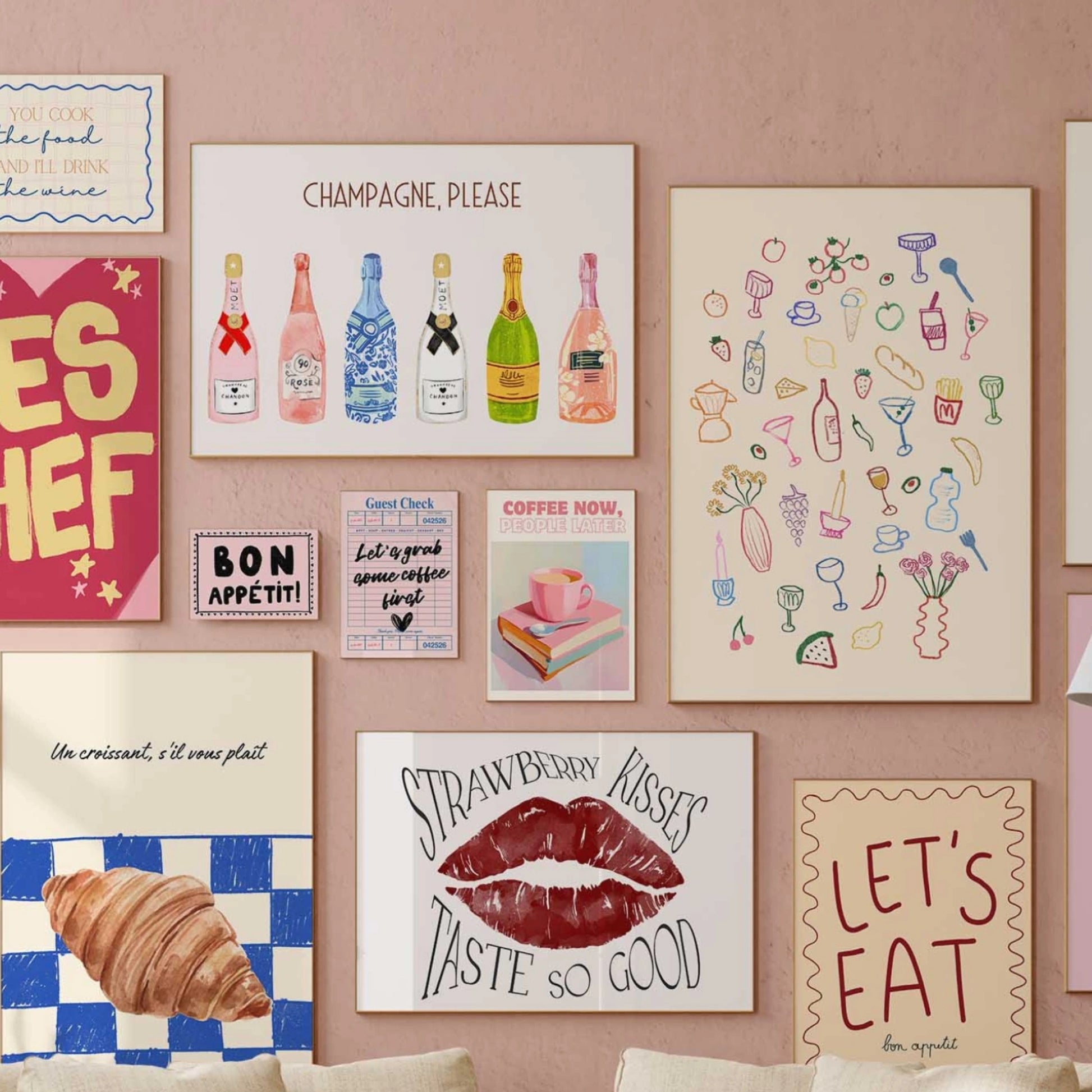 Handmade Kitchen, over 100 prints