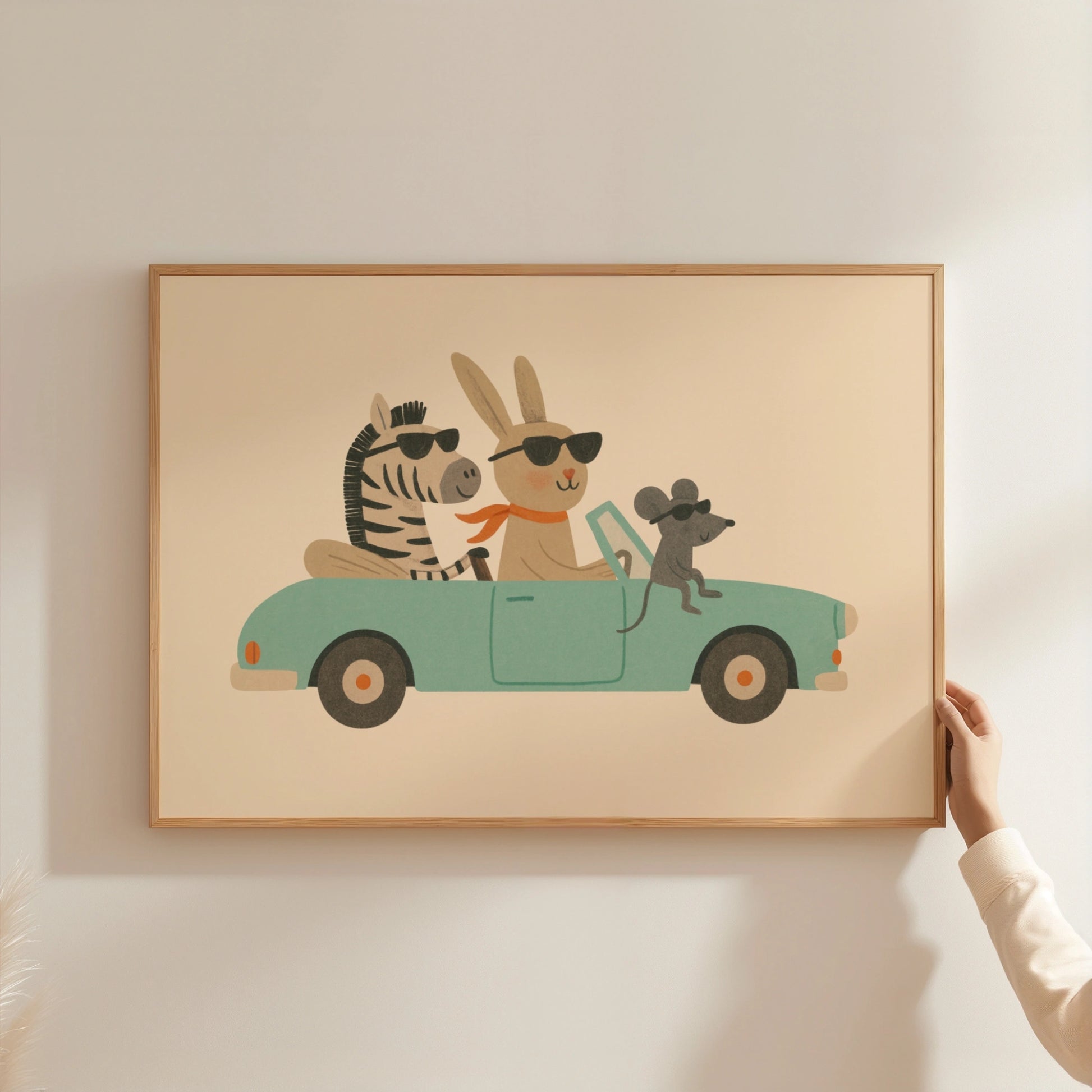 Illustrazione di animali carini