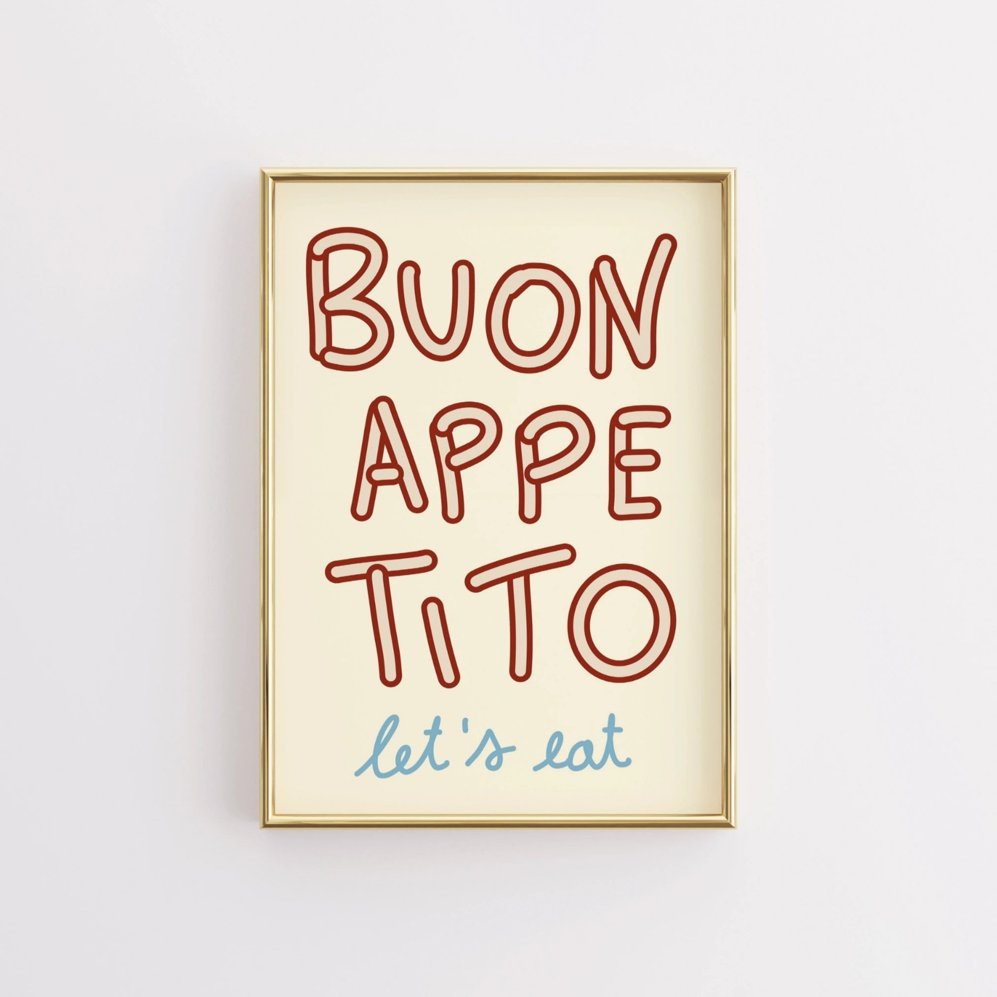 Italian Quote Illustration