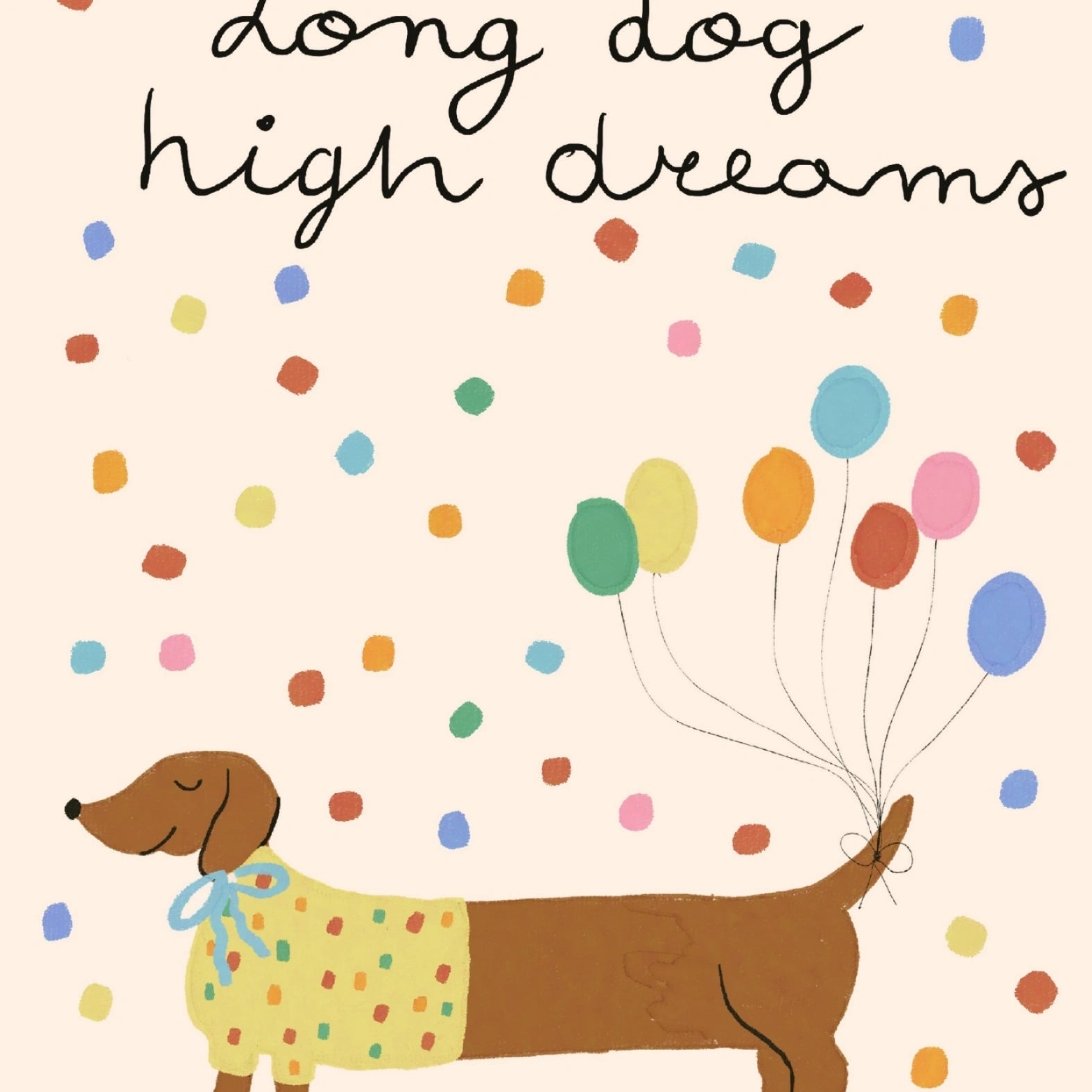 Cute Dachshund Wall Art