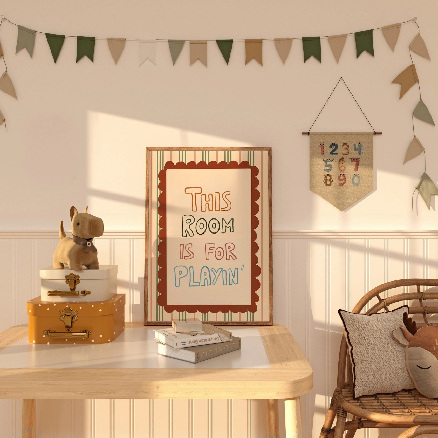 Vintage Kids Wall Art