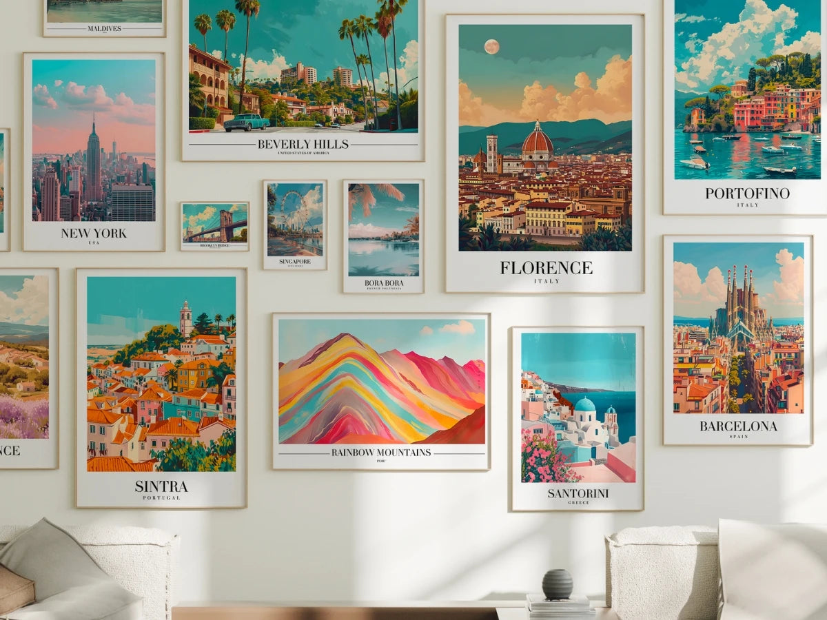 Retro Travel, over 250 prints