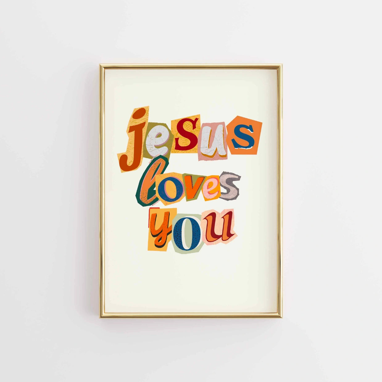 Colorful Bible Verse Decor