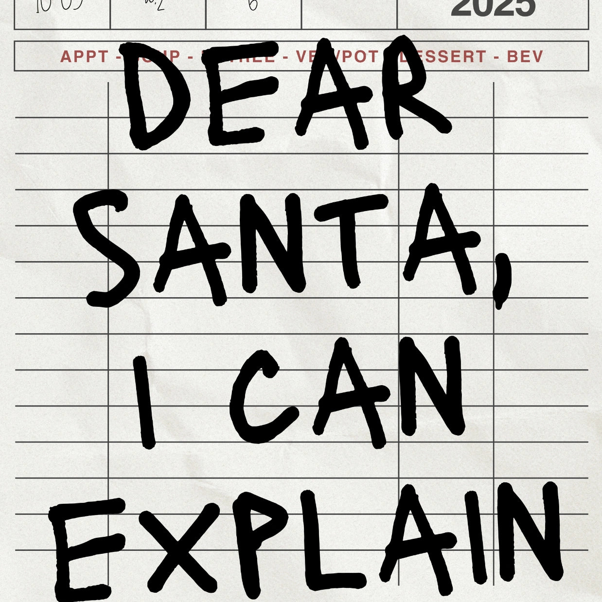 Dear Santa I Can Explain Wall Art