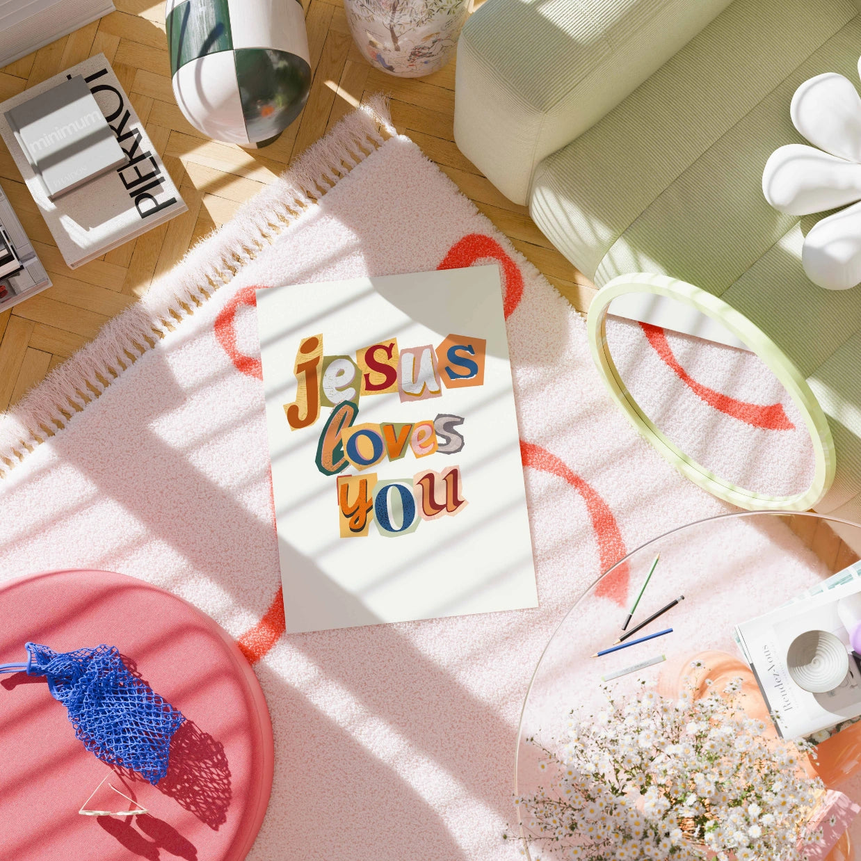 Colorful Bible Verse Decor