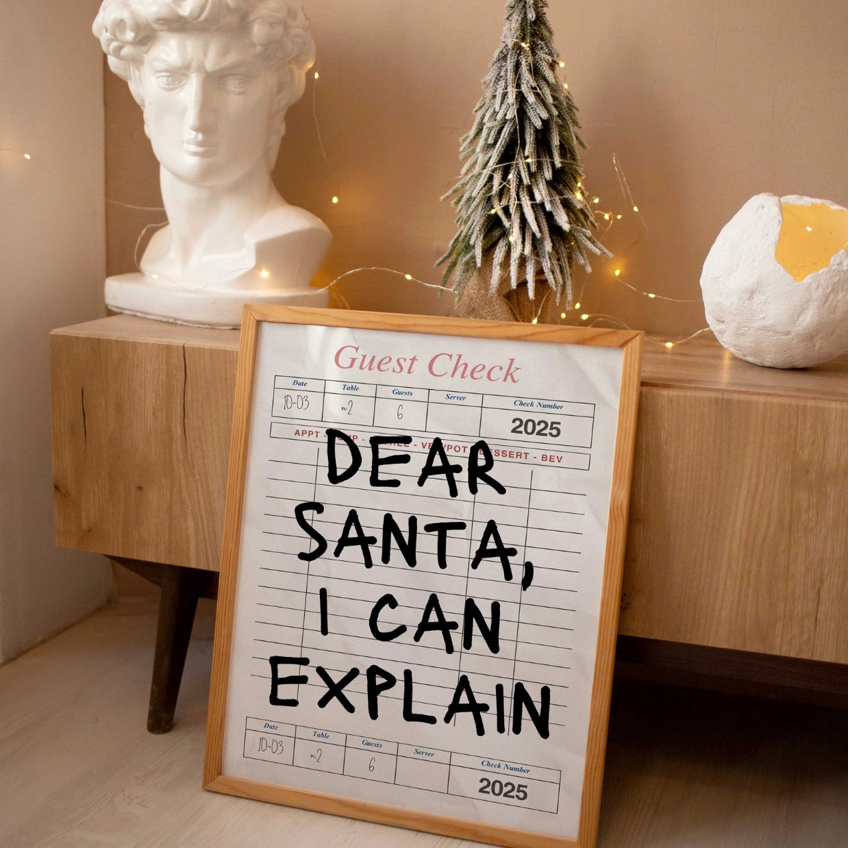 Caro Babbo Natale, posso spiegare l'arte murale