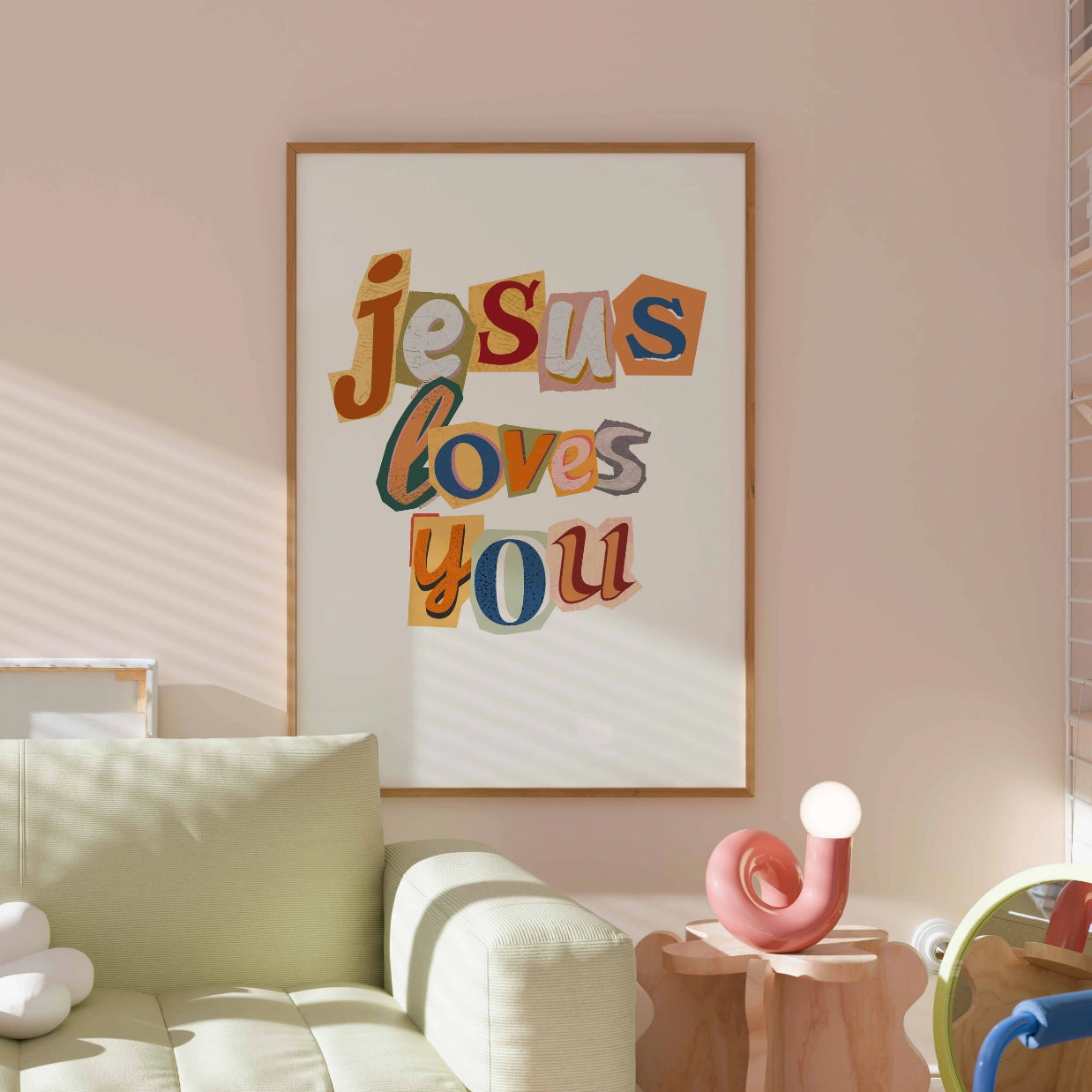 Colorful Bible Verse Decor