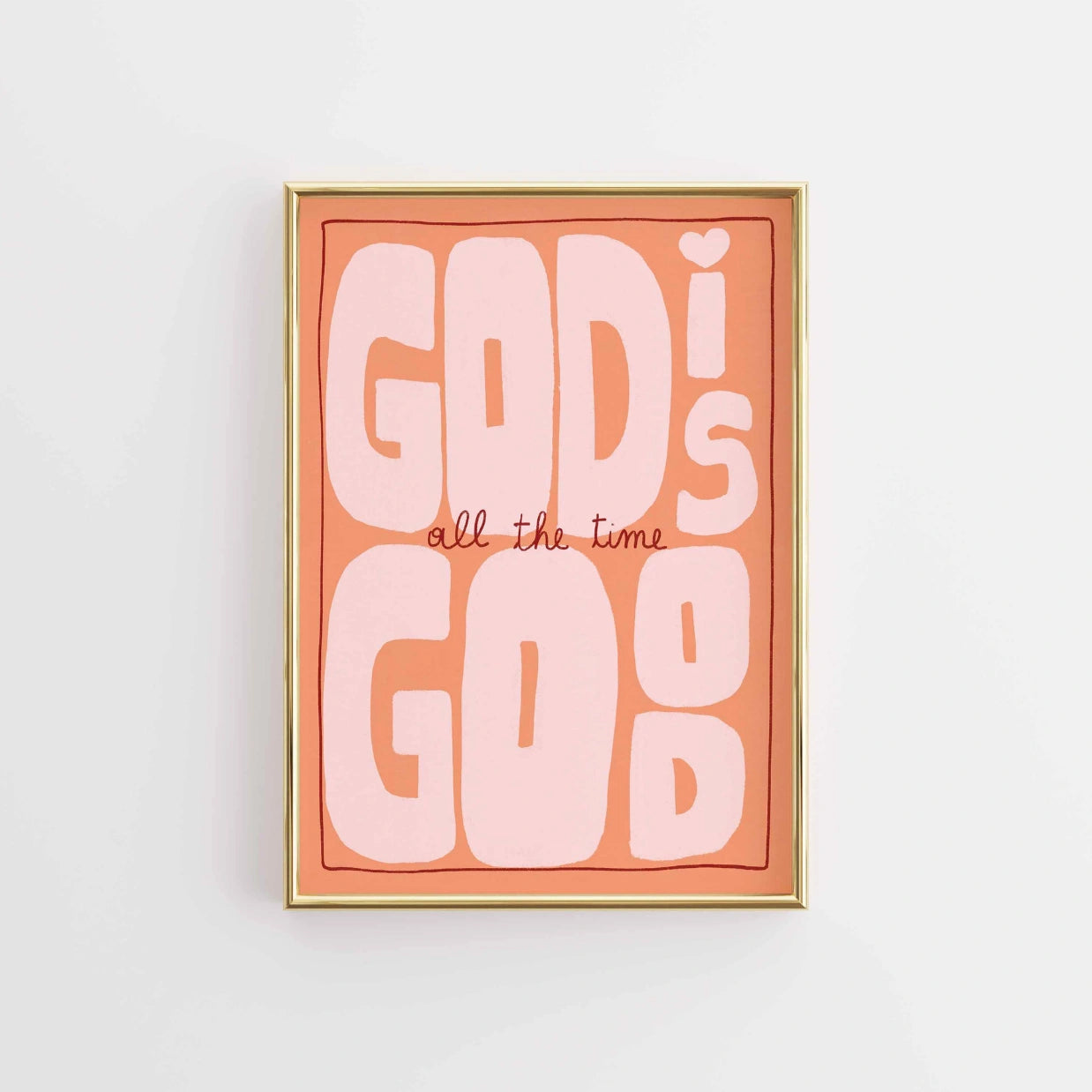 Colorful Bible Quote Poster
