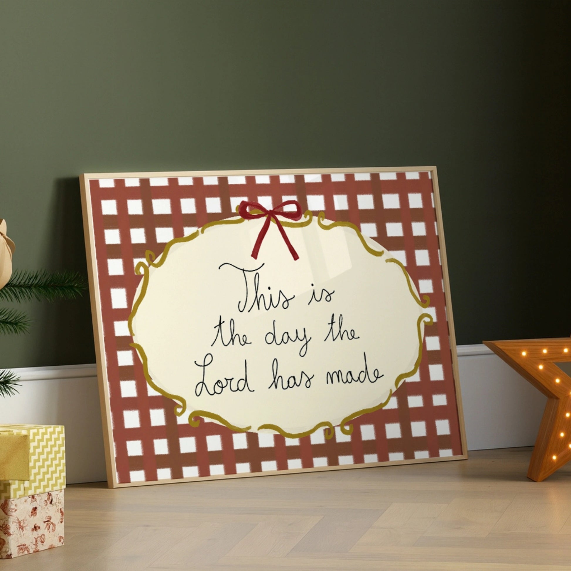 Christian Holiday Wall Art