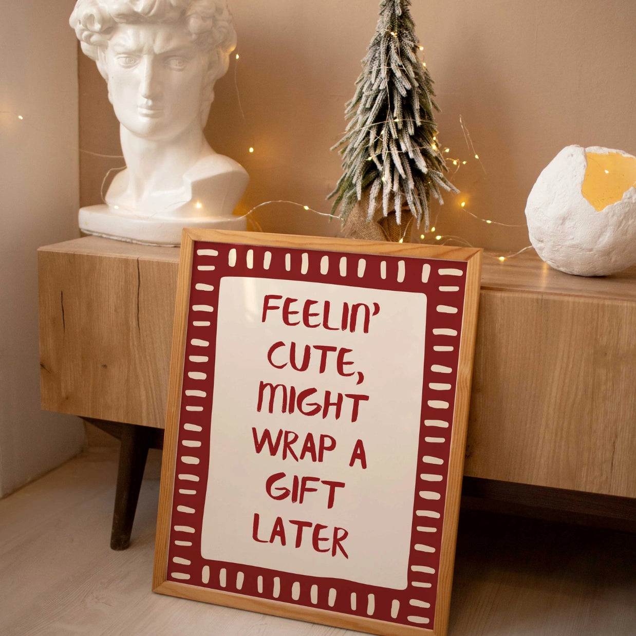 Might Wrap a Gift Later Poster