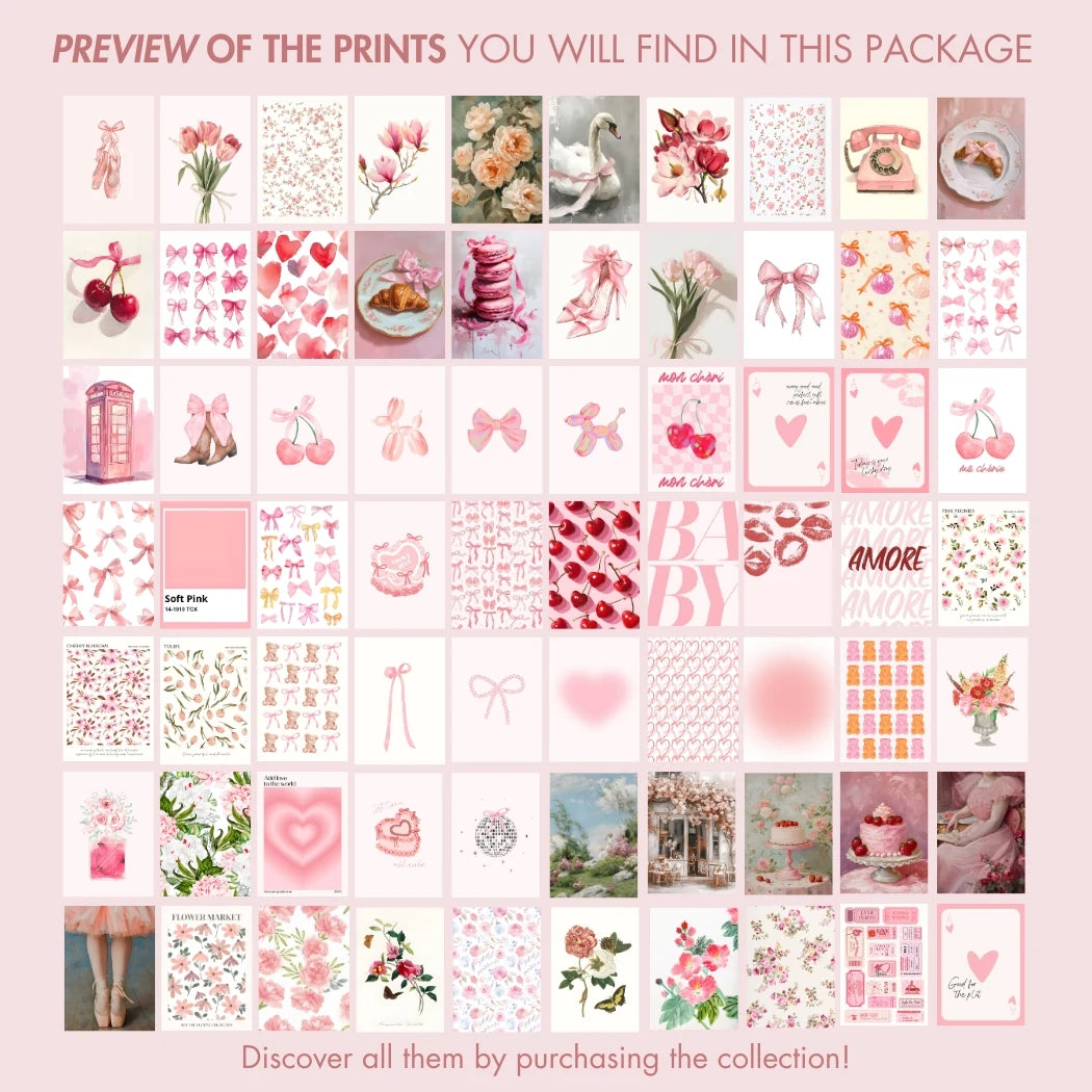 Coquette Decor, over 200 prints