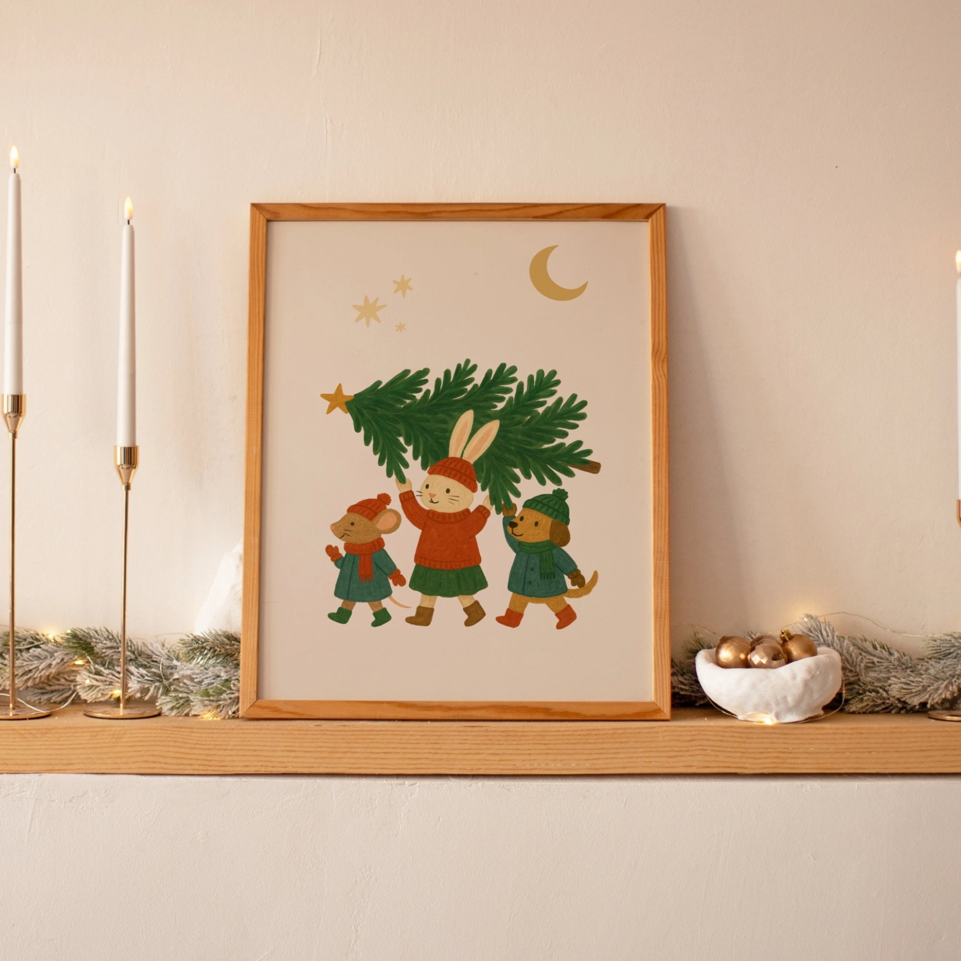 Whimsical Winter Nursery Decor