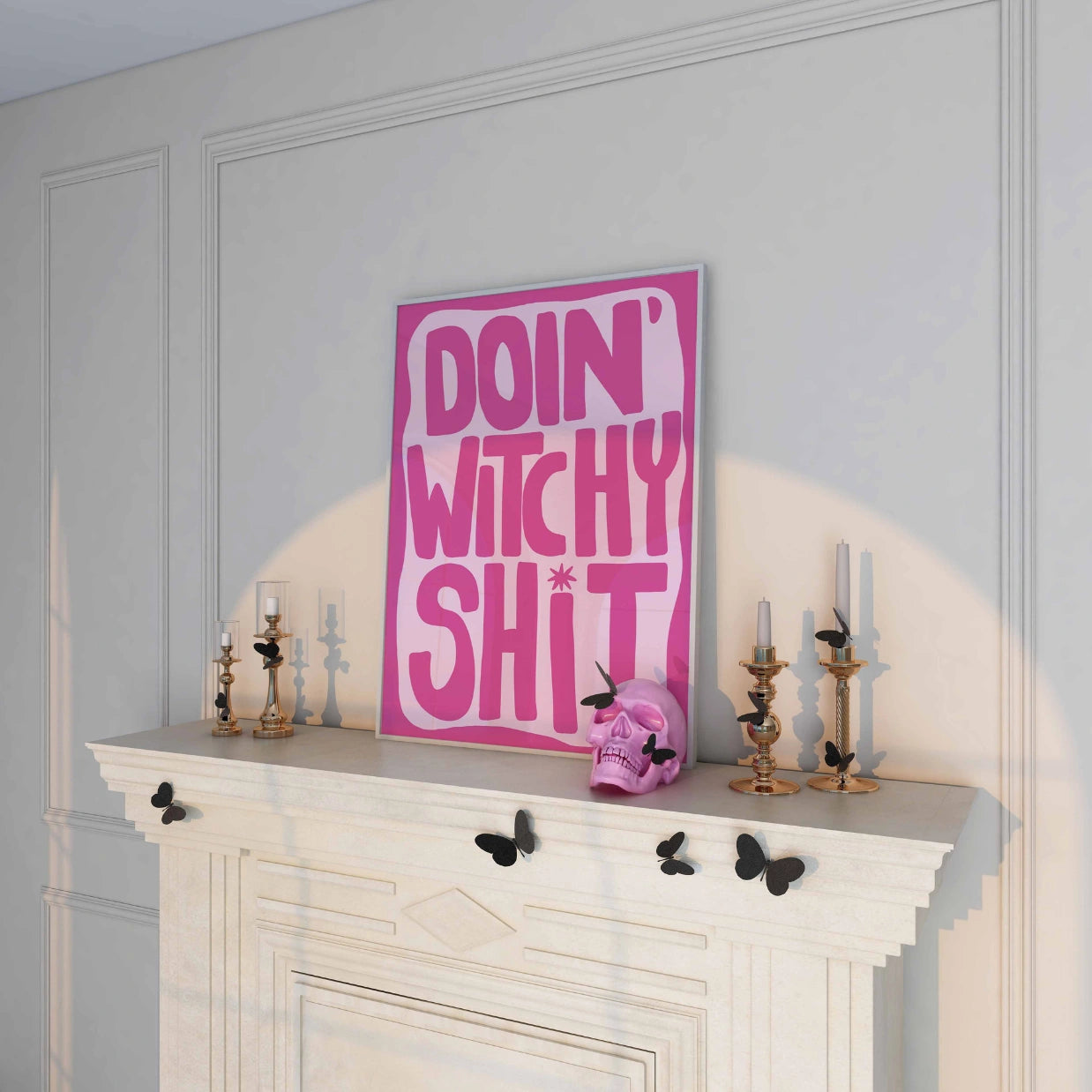 Doin' Witchy Shit  – Bold Halloween Print