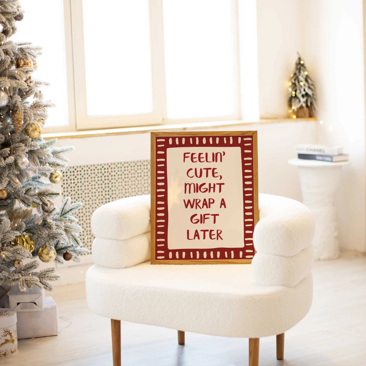 Might Wrap a Gift Later Poster