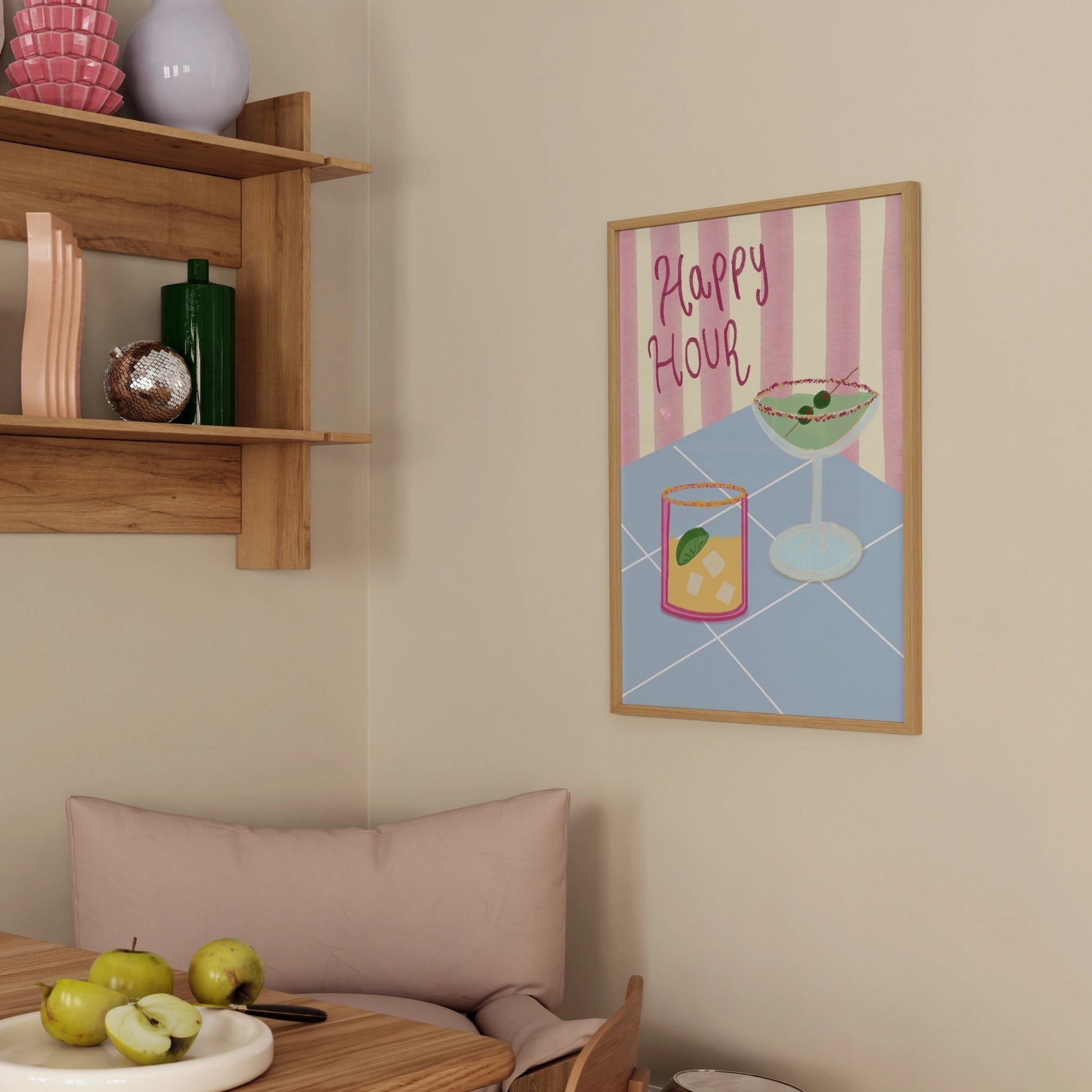 Drink Print for Bar Cart Decor