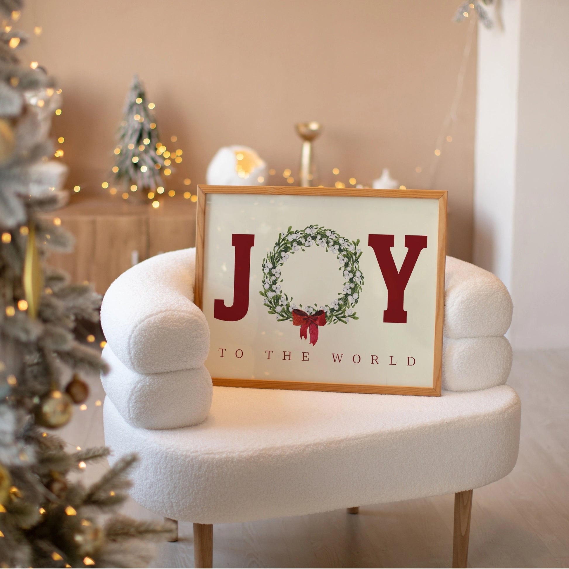 Joy to the World Christmas Print