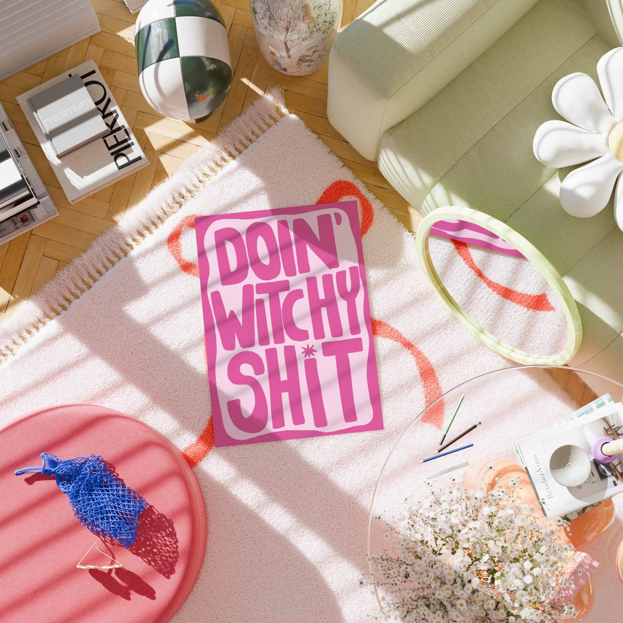 Doin' Witchy Shit  – Bold Halloween Print