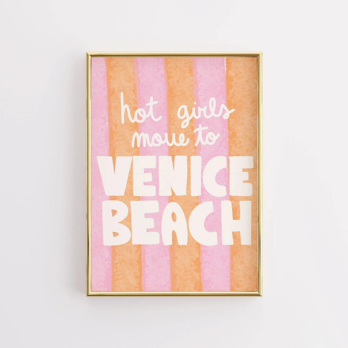 Venice Beach Wall Art Print - Hot Girls Summer Poster