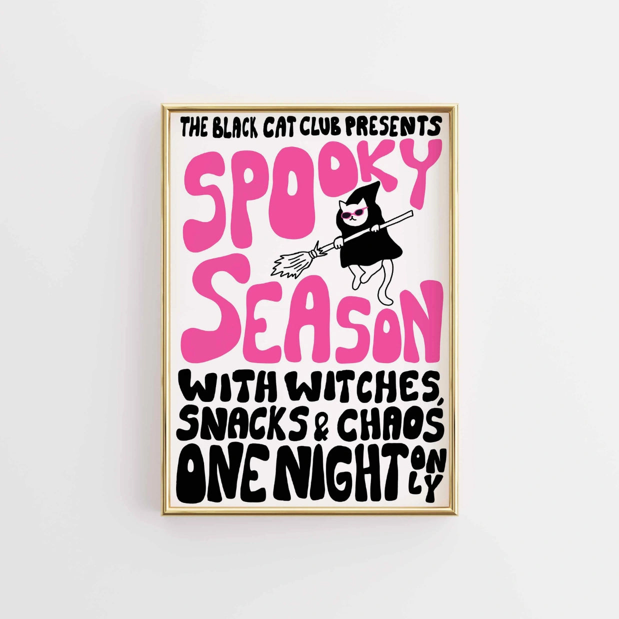 Spooky Season – Funny Halloween Print