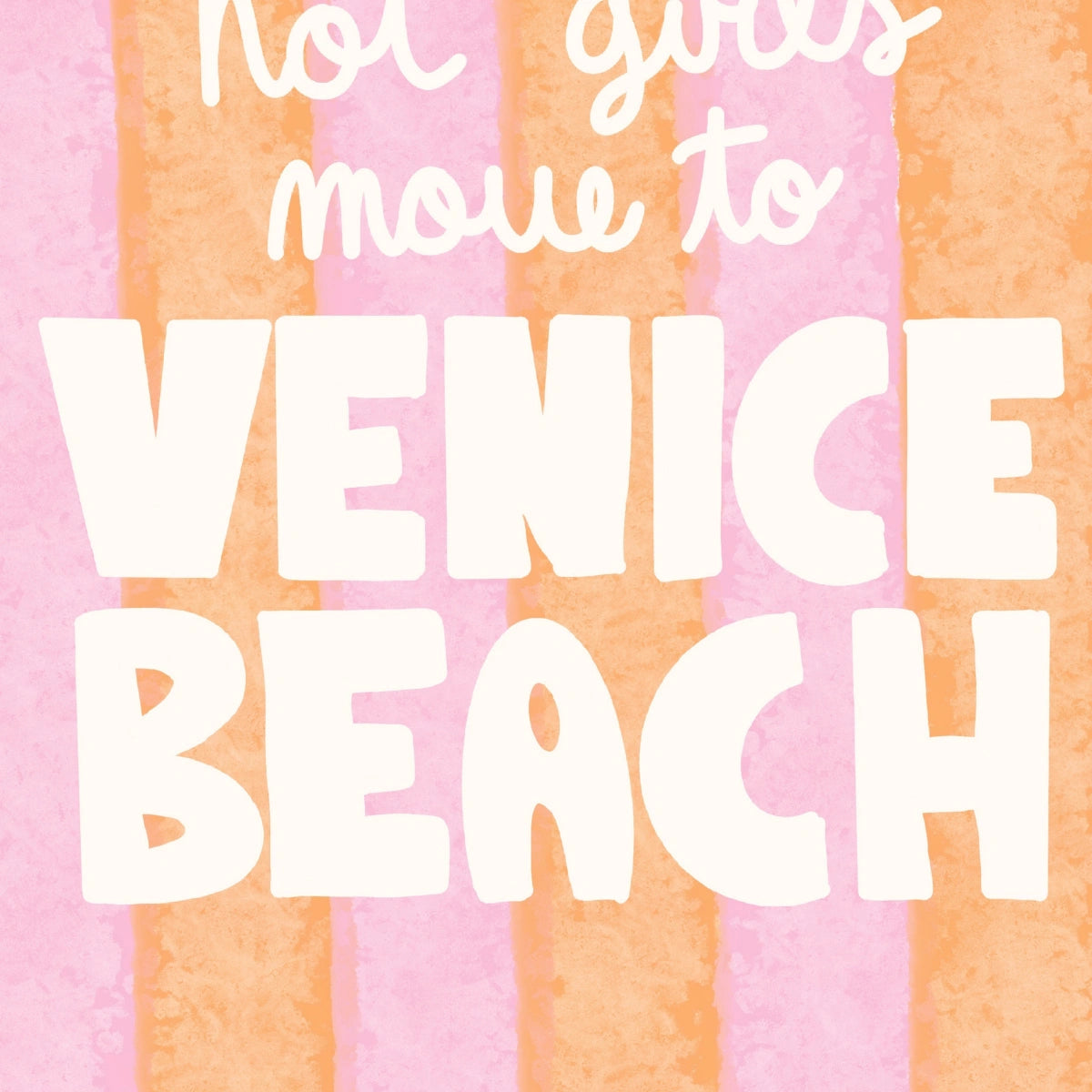 Venice Beach Wall Art Print - Hot Girls Summer Poster