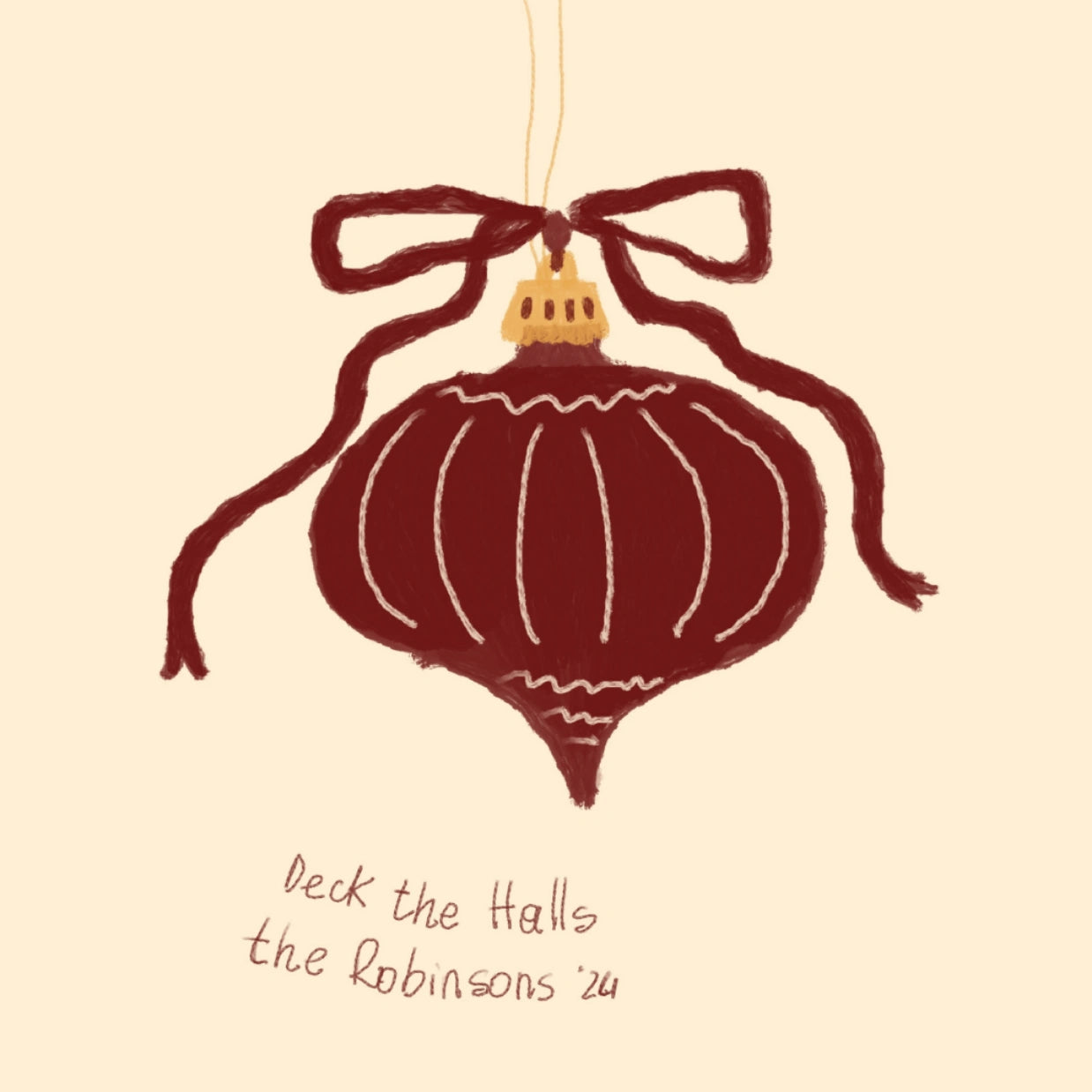 Stampa classica di Natale