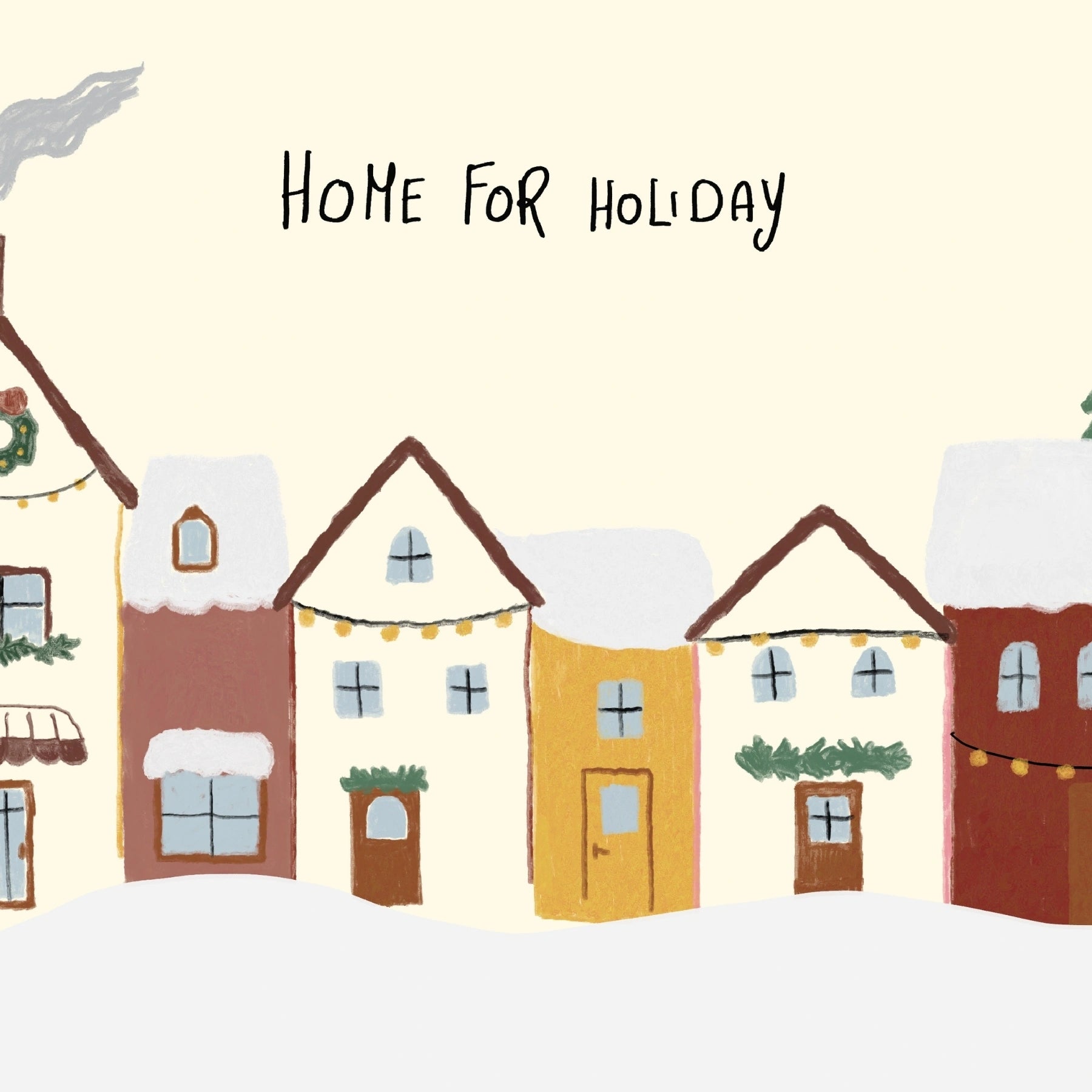 Christmas Village Wall Art