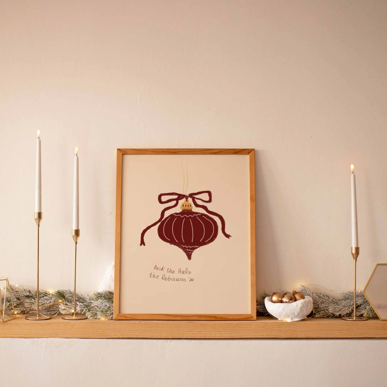 Stampa classica di Natale