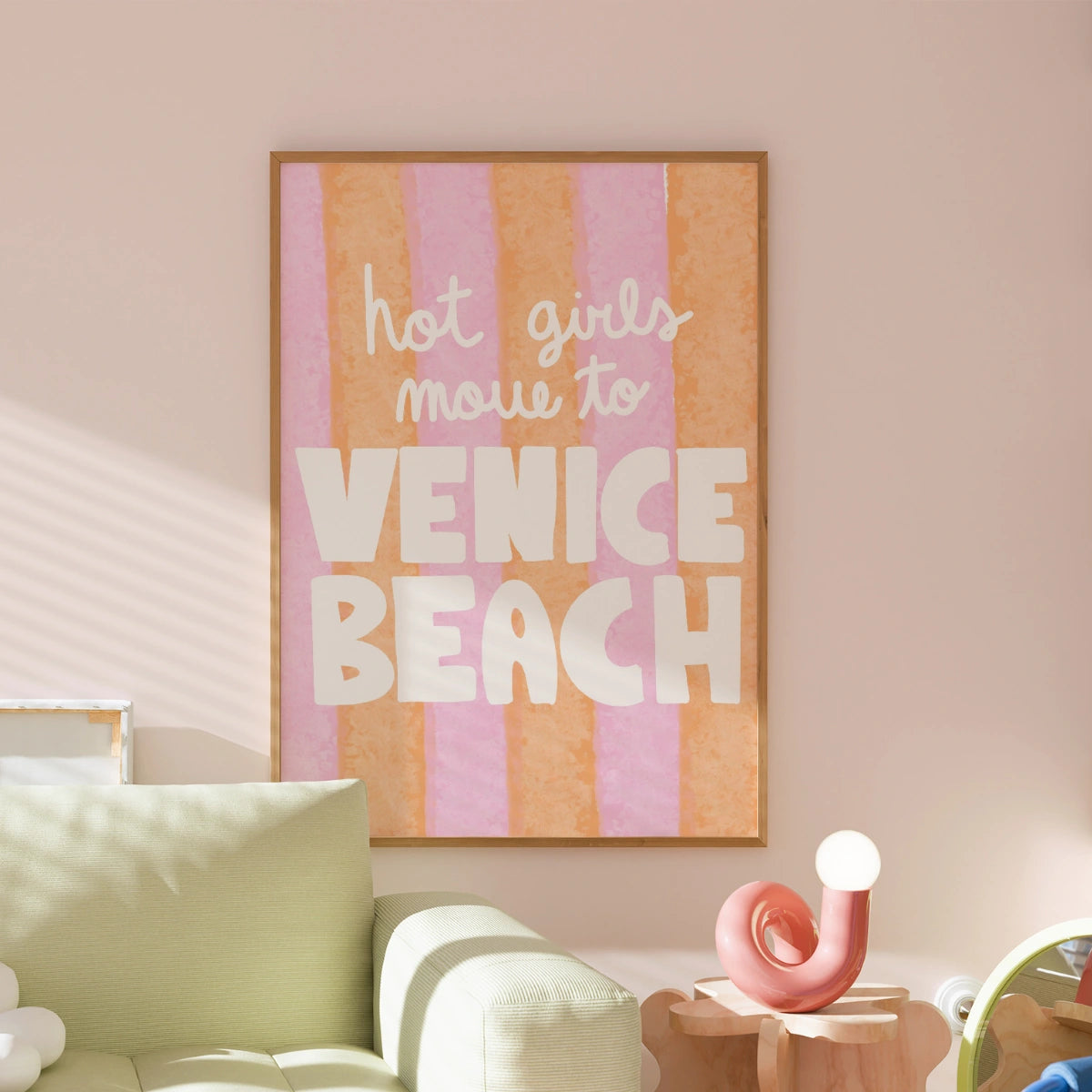 Venice Beach Wall Art Print - Hot Girls Summer Poster