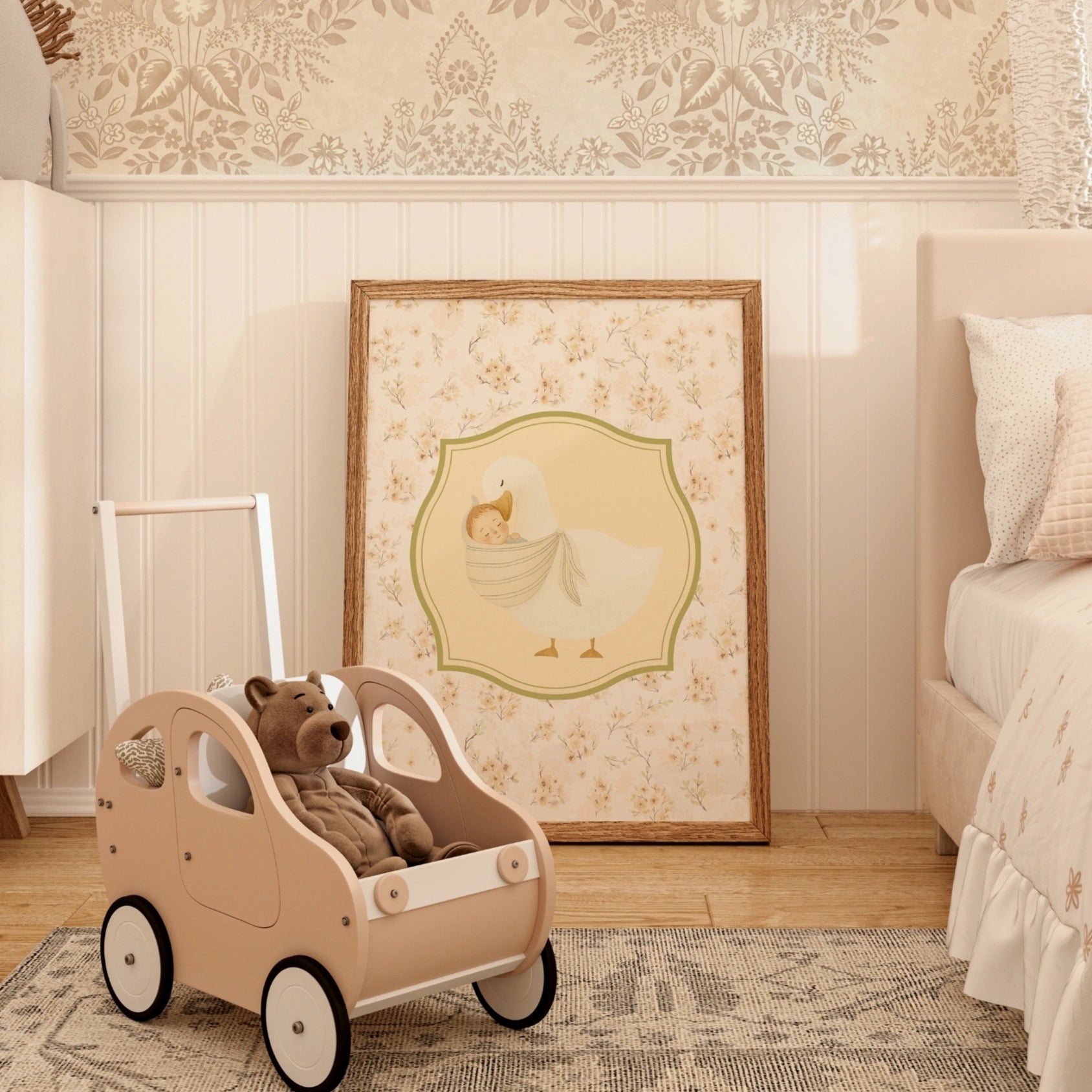 Asilo nido Vintage Goose and Baby