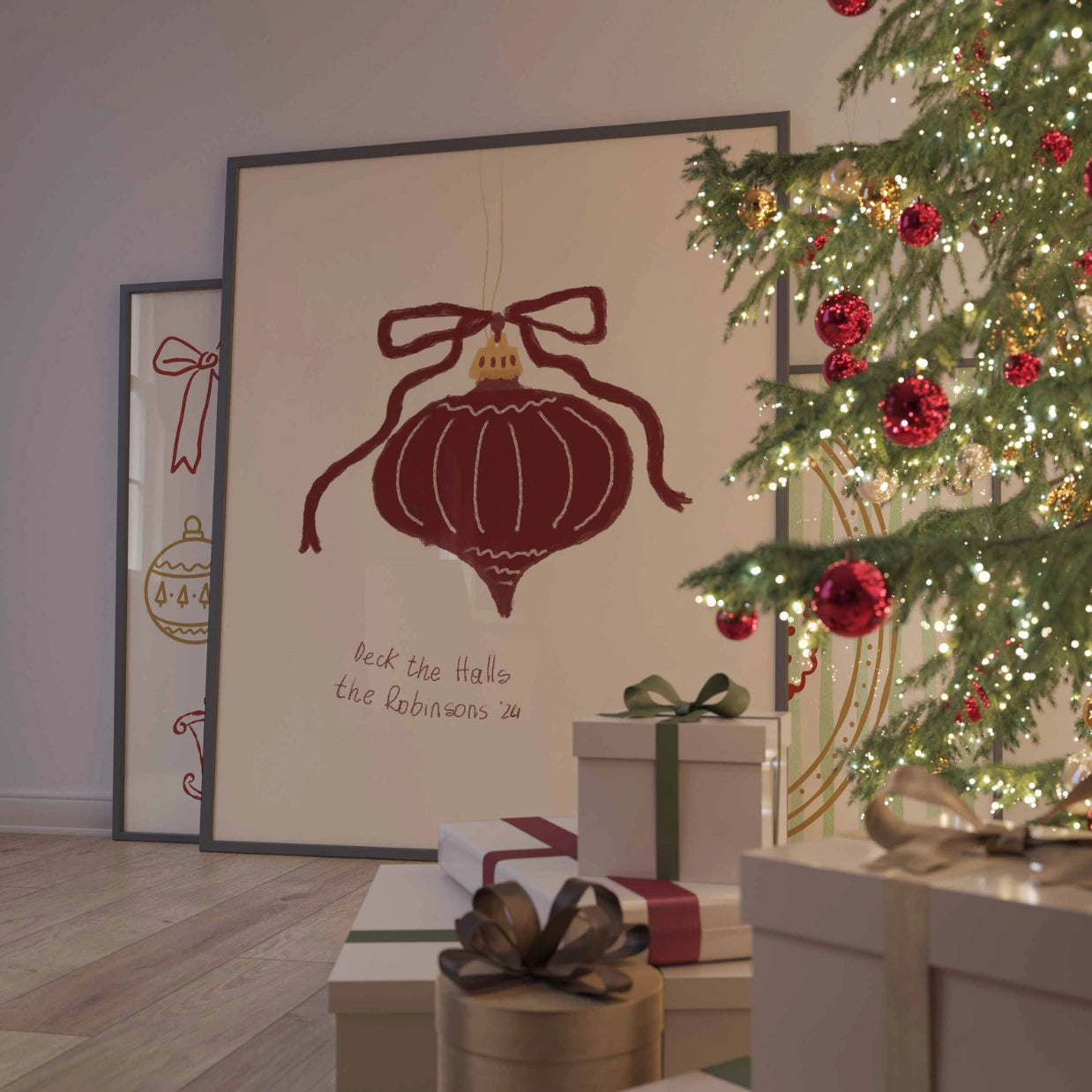 Stampa classica di Natale