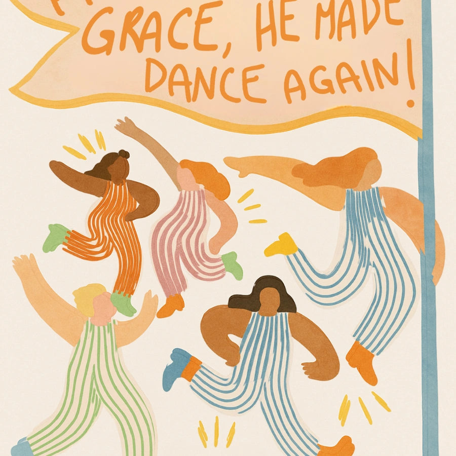 Psalm 30:11 Wall Art – Grief to Grace Bible Verse Print