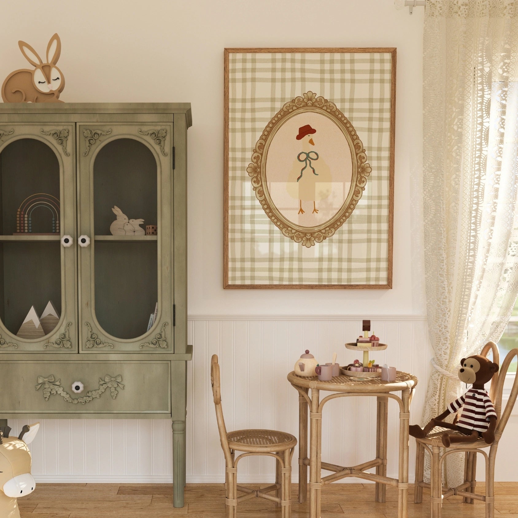 Retro Animal Wall Art