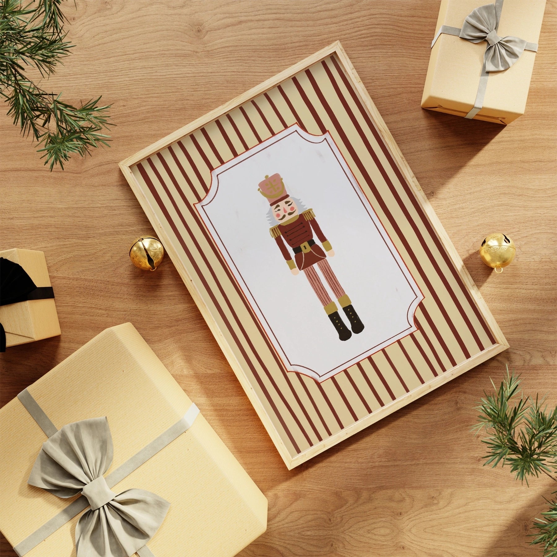 Christmas Nutcracker Nursery Print