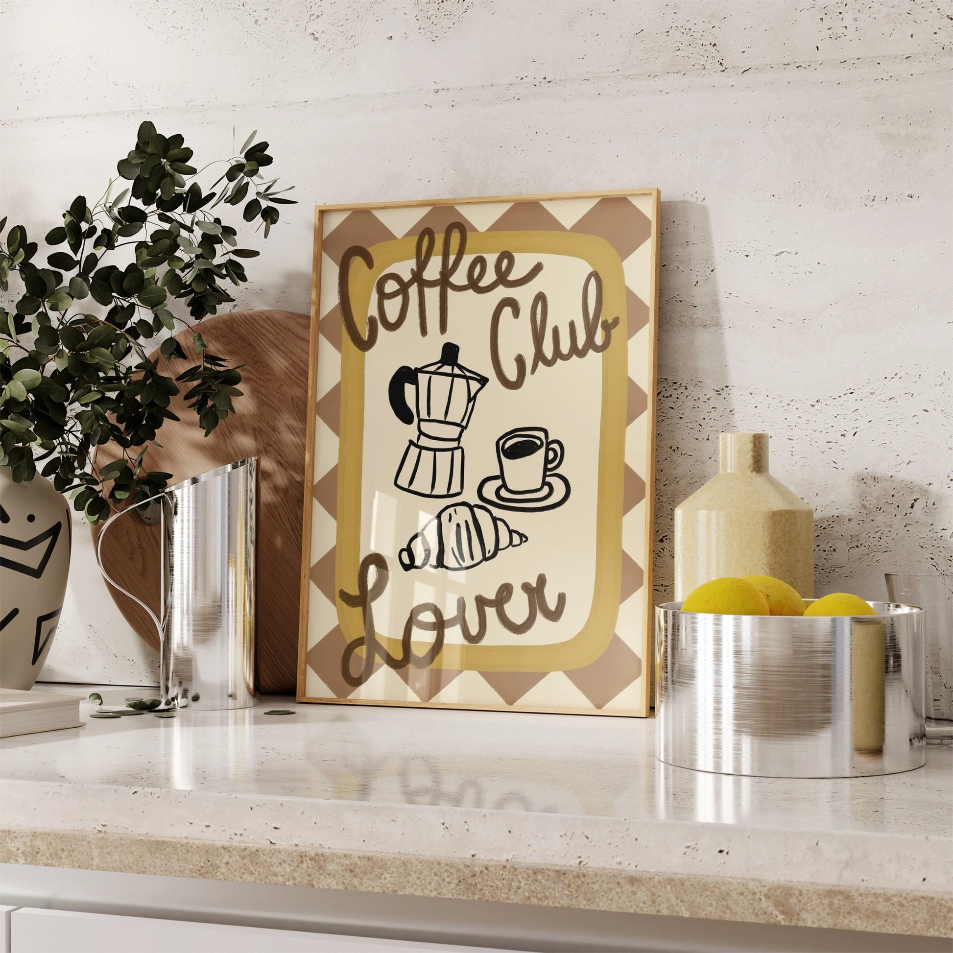 Italienisches Wandbild für den Esstisch – Pasta-Wein-Küchenmotiv