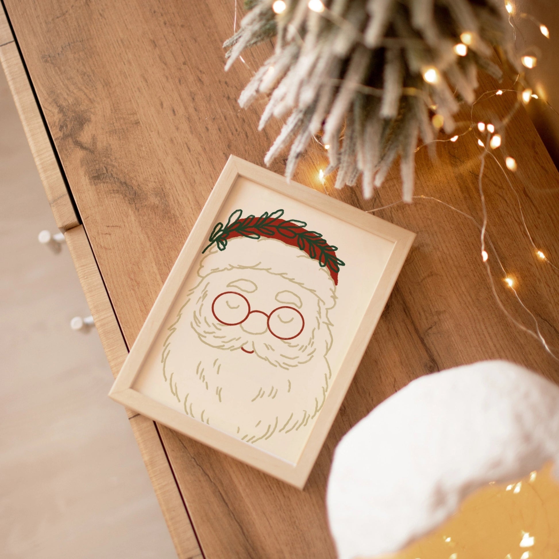 Santa Claus Christmas Print