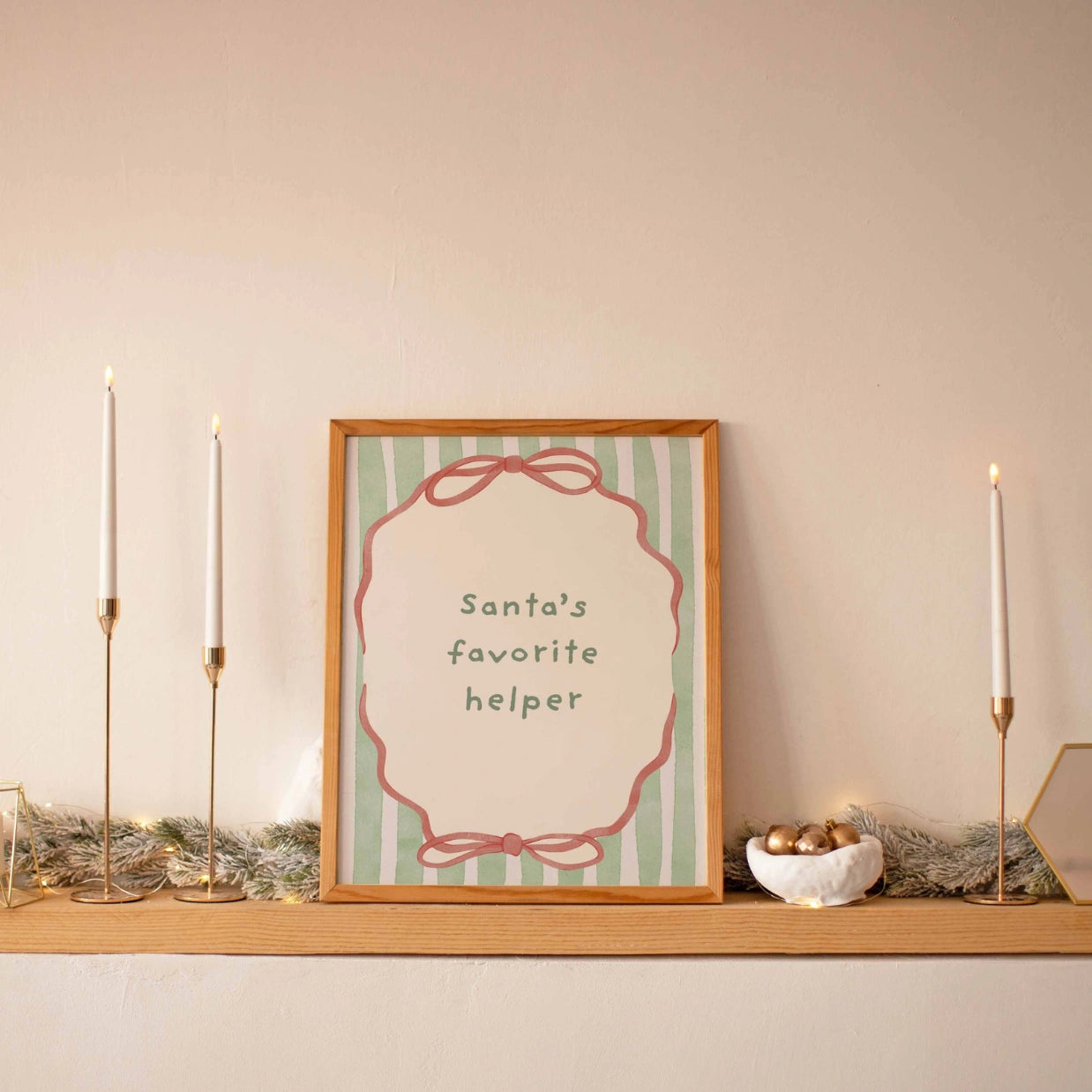 Niedlicher Weihnachtsdruck