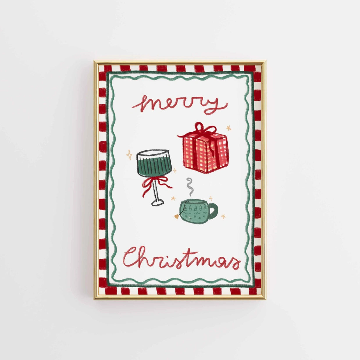 Festive Holiday Print