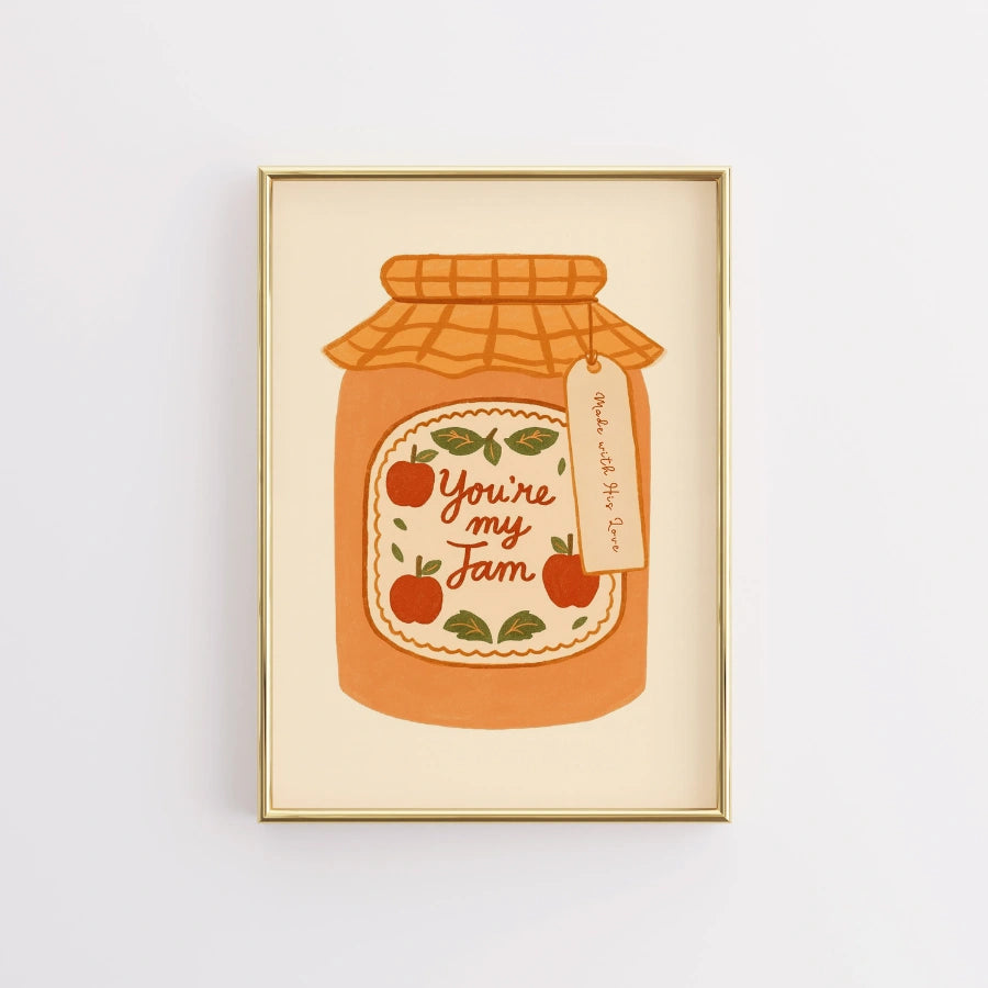 You’re My Jam Wall Art - Faith Inspired Cozy Home Decor