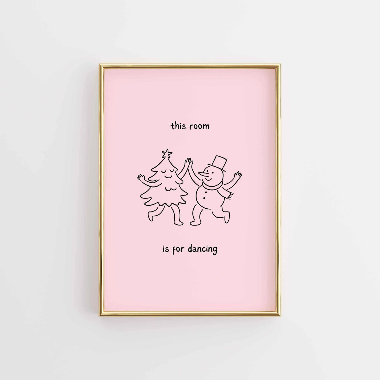 Playful Minimal Xmas Decor