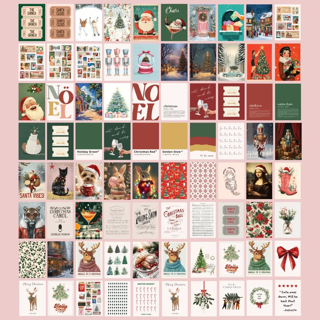 Trendy Christmas, over 600 prints