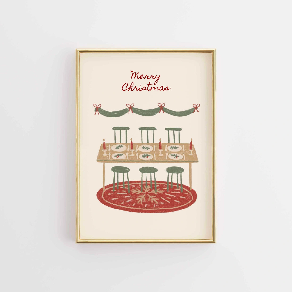 Festive Holiday Print