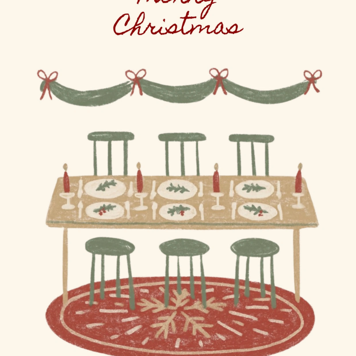 Festive Holiday Print