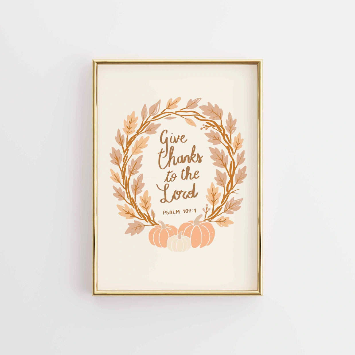 Christian Thanksgiving Decor