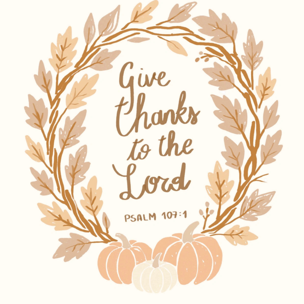 Christian Thanksgiving Decor