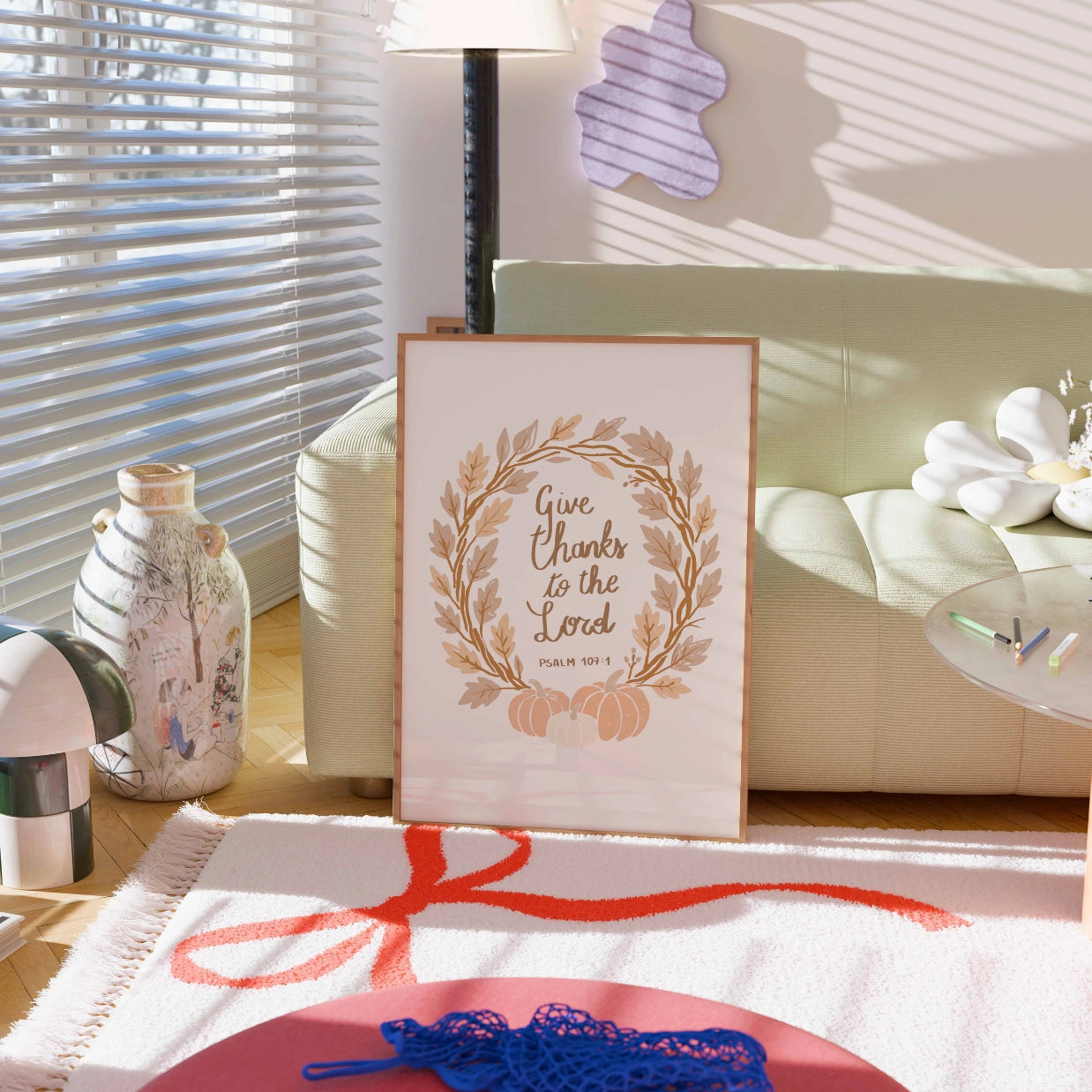 Christian Thanksgiving Decor