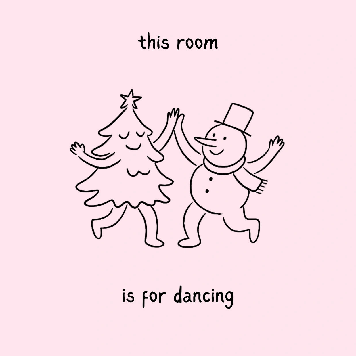 Playful Minimal Xmas Decor