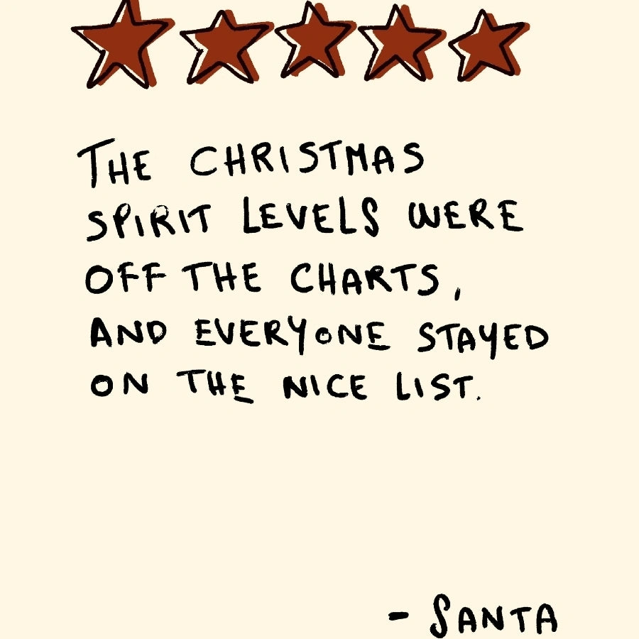 Santa Quote Wall Art