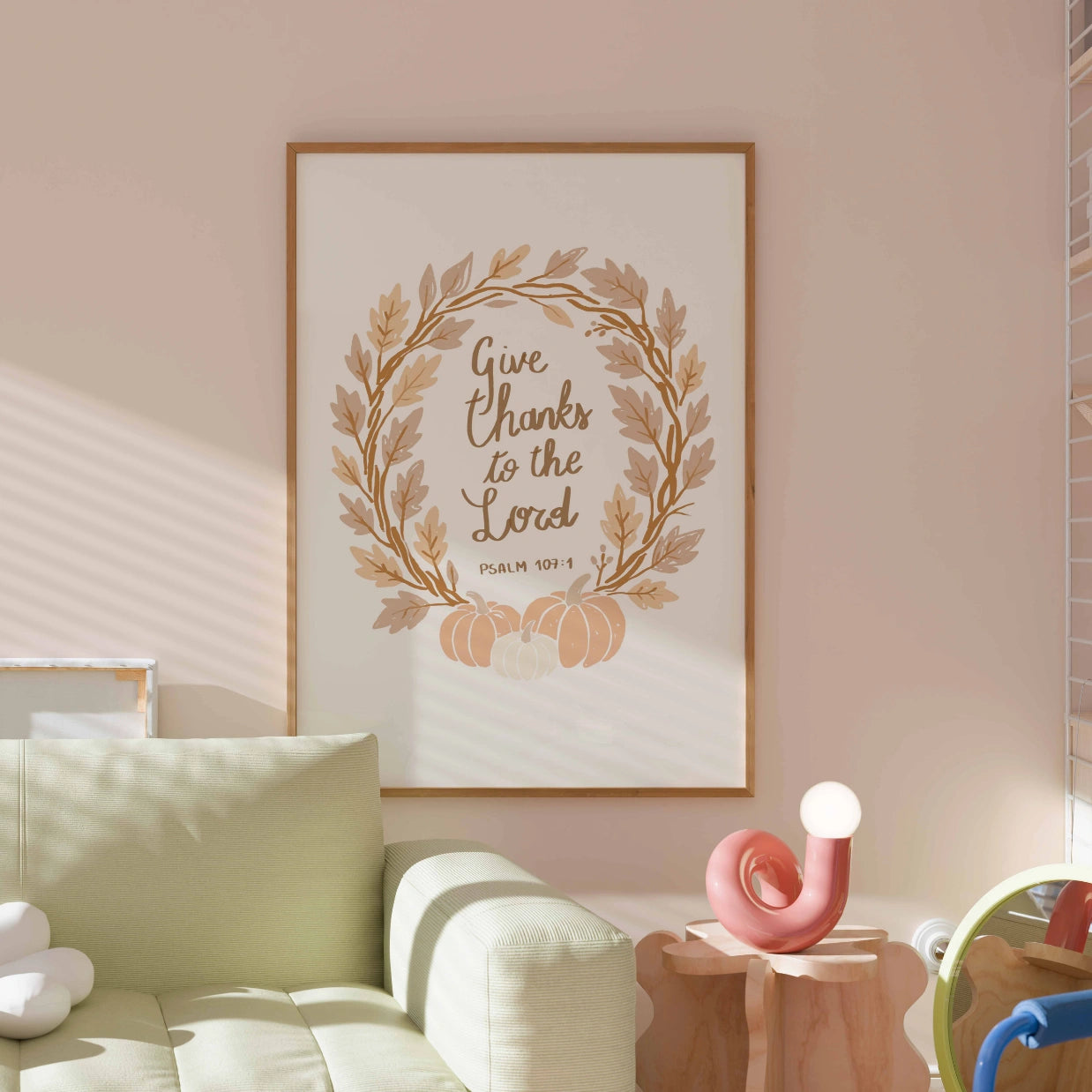 Christian Thanksgiving Decor